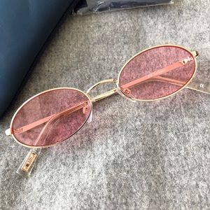 Le Specs Love Train Sunglasses in Pink